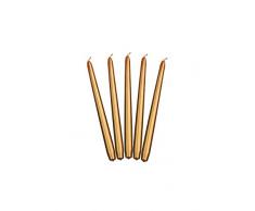 Stabkerzen 10 Stück (gold)