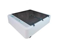 Mnjin Haushalts-Eierinkubatoren Automatisches Drehen Schlüpfen Truthahngans Wachtel Huhn 36 Digitale Eier Eingebaute Eierkerze Ausziehbare Wasserschale