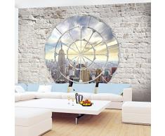 Fototapete New York 352 x 250 cm Vlies Wand Tapete Wohnzimmer Schlafzimmer Büro Flur Dekoration Wandbilder XXL Moderne Wanddeko 100% MADE IN GERMANY -Stadt City NY Runa Tapeten 9055011a