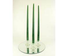 Spitzkerzen 400/25 jägergrün 8 Stück von Wenzel