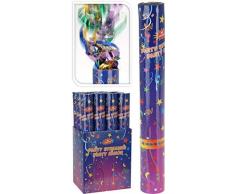 12x Party Popper - Konfetti Kanone - 39cm - 12er Set