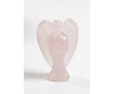 Kristall Engelsfigur Rosenquarz Rosa