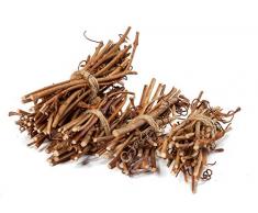 VBS 5er-Pack Reisigbündel ca. 8cm Miniatur Zubehör Krippe Basteln gebunden mit Jutegarn Deko