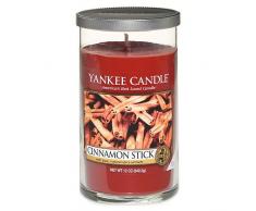 Yankee Candle âCinnamon Stickâ Stumpenkerze, rot, mittel