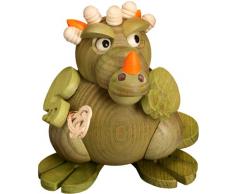 Weihnachtsfigur Kugelräuchermann Rauchdrache Mama HxBxT = 11x10x10cm NEU Räuchermann Schnee Rauchmann Räucherfigur Räucherkerze Figur Holz Seiffen Erzgebirge Holz Rauchfigur Dekoration Weih