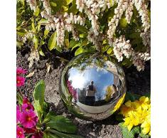 Kugel aus Edelstahl 20 cm poliert Dekokugel Dekorationskugel Edelstahlkugel