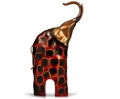 Tooarts Skulptur / Figur / Statue, aus Metall, Kunstwerk, Dekoration für Zuhause, Wohnzimmer, Büro Elephant 1