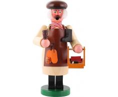 Räuchermann Schuhmacher von DREGENO SEIFFEN 18cm – Original erzgebirgische Handarbeit, stimmungsvolle Weihnachts-Dekoration