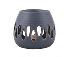 pajoma Keramik Duftlampe Simlpe in Blau, Höhe 8 cm