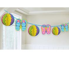 Amscan 220072 - Hängedekoration, Girlande Hawaii