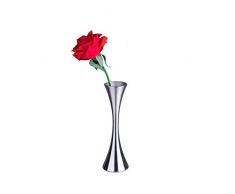 IMEEA Mini Flower Vase Kleine Bud Vase für Dekorative Home Decor Wohnzimmer Büro und Aufsteller Edelstahl 17 cm Hoch