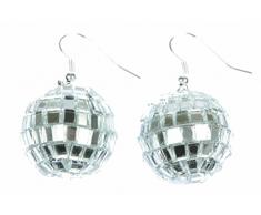 Diskokugel Ohrringe Miniblings Disko Disco Kugel Spiegelkugel Party Musik DJ