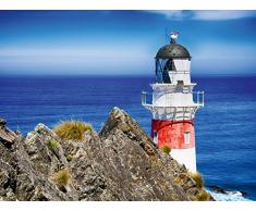 CALVENDO Puzzle EIN Bild aus dem Kalender Leuchttürme - Maritime Baken an der Küste 1000 Teile Lege-Größe 64 x 48 cm Foto-Puzzle Bild von Christian Bosse