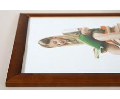 Promo Ideal Holz Bilderrahmen in viele GröÃen viele Farben Foto Rahmen: Farbe: Braun | Format: 24x30