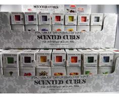 Duftwachs Aroma Würfel Palmöl Scented Cubes 4 PACK (32 Miniwürfel) sortiert oder DUFTWUNSCH