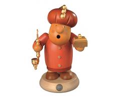 Räucherfigur Räuchermann Müllerchen Melchior (BxH):12x16cm NEU Räuchermann Schnee Rauchmann Räucherfigur Räucherkerze Figur Holz Seiffen Erzgebirge Holz Rauchfigur Dekoration Weihnachten