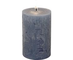 IHR Zylinderkerze, 11 cm, Blau
