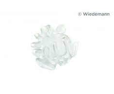 Unbekannt Tropfenfaenger für Kerzen aus Tüll Satinband für Taufkerze, Kommunionkerze, Kommunionskerze