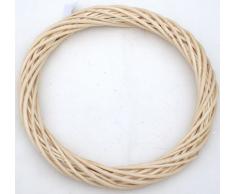 Licht Flechtweide / Weide Kranz Ring 8.Packung 4