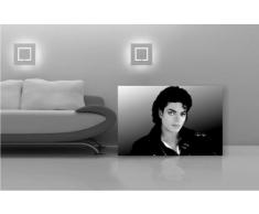 Michael Jackson foto auf leinwand 100x70cm k. Poster ! Bild fertig auf Keilrahmen ! Pop Art Gemälde Kunstdrucke, Wandbilder l Bilder zur Dekoration - Deko. Musik Stars Kunstdrucke