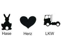 Geprägtes Namensschild zum Selbstgestalten ✓ Witterungsbeständig ✓ Vielfarbig ✓ Ideale Geschenkidee | Individuelles Metallschild, Aluminium-Schild | Autoschild mit Namen & Spruch selbst gestalten | Aluschild, Kfz-Kennzeichen-Schilder