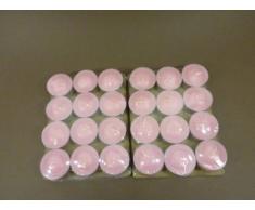 2 x 12 Duftteelichter Rosé Teelichter Geschenk Kerzen