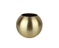 Edelstahl Blumenvase,Blumenvase Kugel Gold Edelstahl Bodenvase Dekovase Blumenvase modern für deko Blumentopf Vase Gefäss, Haus dekorative,Garten,Indoor