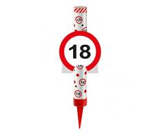 Tischfeuerwerk 18 ┃ Verkehrsschild Design ┃ Party Fontäne ┃ Deko für G