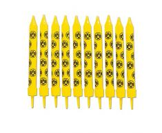 BVB 17440200 Geburtstagskerzen, 10 Stück