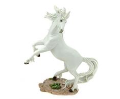 Vogler Einhorn Pesada Steht auf den Hinterbeinen weiß 30 cm Figur Pferd