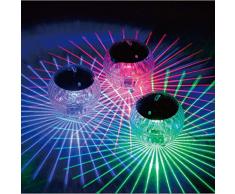 Igemy Schwimmendes Licht Wasserdichte LED Solar Power Multi Farbe Wasser Drift Lampe ändern (Mehrfarbig)