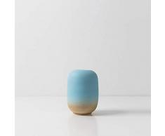 LXDDP Keramikvase Set Home Decoration Hochzeit Hydroponische Pflanzenvase Blumentopf, Blauer Farbverlauf, C