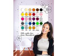 ilka parey wandtattoo-welt® Fensterbild Weihnachten selbstklebend Fensterdeko Weihnachtsdeko Sterne Fuchs weiß M1235