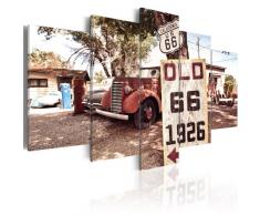 murando - Bilder Auto 200x100 cm Vlies Leinwandbild 5 TLG Kunstdruck modern Wandbilder XXL Wanddekoration Design Wand Bild - Retro Vintage 030206-4