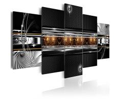 murando - Bilder 200x100 cm - Leinwandbilder - Fertig Aufgespannt - Vlies Leinwand - 5 Teilig - Wandbilder XXL - Kunstdrucke - Wandbild - Abstrakt 020101-208