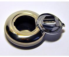 EK Taschen-Aschenbecher Chrom rund