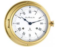 Hermle Schiffsuhr massiv Messing mechanisches Schlagwerk