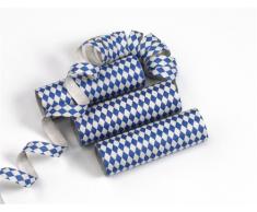 18778 - PAPSTAR - 3 Luftschlangen 4 m Bayrisch Blau schwer entflammbar