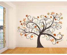 Bilderdepot24 Wandtattoo Zauberbaum XXL Baum: GröÃe: 1,70mbreit x 1,20m hoch - Qualitätsware direkt vom Hersteller