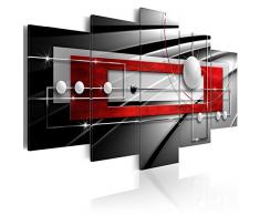 murando - Bilder 100x50 cm Vlies Leinwandbild 5 TLG Kunstdruck modern Wandbilder XXL Wanddekoration Design Wand Bild - Abstrakt Kugel a-A-0209-b-n