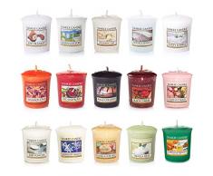 Yankee Candle Set mit 15 Kerzen, verschiedenen Düften