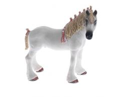 FLAMEER Kunststoff Tiermodell Dekofigur Kinder Spielzeug Dekoration - Pferd - 2