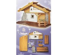 Krippenstall Nazareth 30x50x26cm in 16 Teile zerlegbar