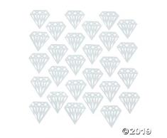 Elfen und Zwerge 30 St. Konfetti Streudekoration Diamant doppelseitig Hochzeit Feier Party