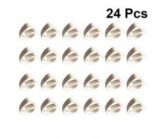 UPKOCH 24 Stück Plastik Tischdecke Clips Kreative Tischdecke Clips Tischdeckenhalter Tischdecke Klemme für Bankett Hotel Hochzeitsfeier im Freien