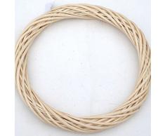 Diy Design handgemachte Weide Blume Korb Rattan Runde Kranz dekoriert Blumenkorb ohne Stoff Blumen ( größe : 15cm )