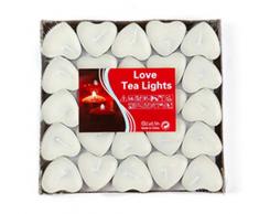 EXQUILEG 50x Kreative Romantische Herz Kerzen, Kerzen Hochzeit, Kerzen Teelicht,Liebe Kerze,Herzkerze Liebe Set Deko für Geburtstag,Vorschlag,Hochzeit,Party (Weiß)