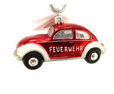 Hanco Design Christbaumschmuck - VW-Käfer (Feuerwehr) 