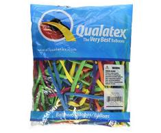 Qualatex 100 Modellierballons 260Q, Qualatex,Tropical Sortiment
