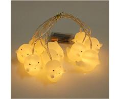 Yhhzw Weihnachten Im Freien Weihnachtslichter Led-Lichterketten Dekoration Lichterkette Weihnachtsbeleuchtung Beleuchtung Baumgirlande Kinder 10Led
